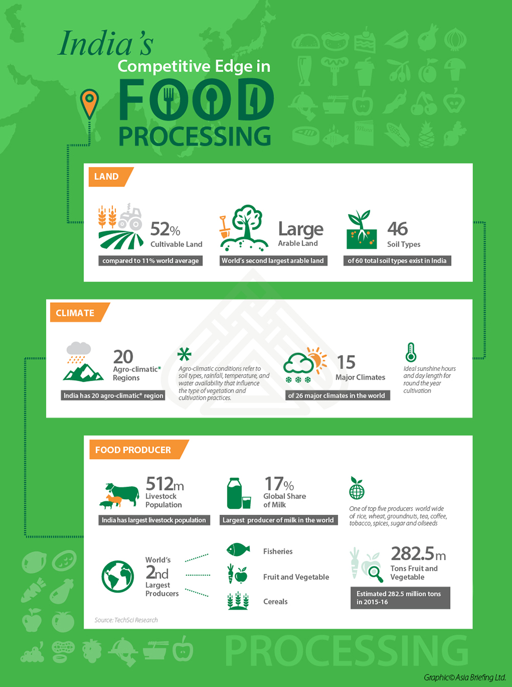 The Food Processing Industry In India Investment Prospects India 