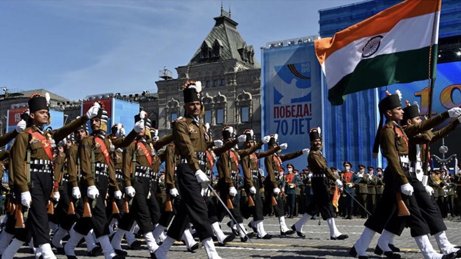 India Throws Cat Among US & UK Hawks by Joining Military Parade with ...